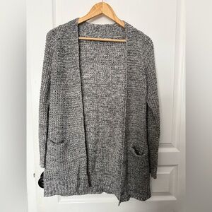 Pink Clover Women's Gray Cardigan Sweater
